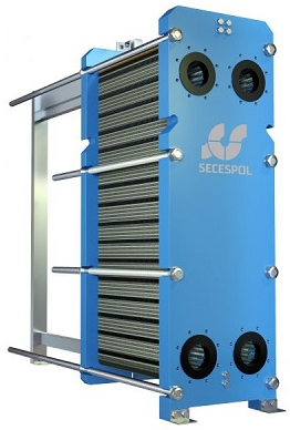 Разборный пластинчатый теплообменник PHE Secespol